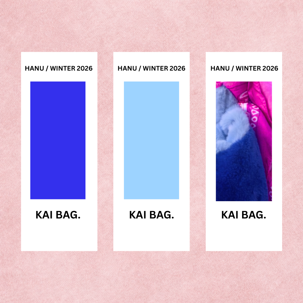 Kai Bag• Peluche Azul