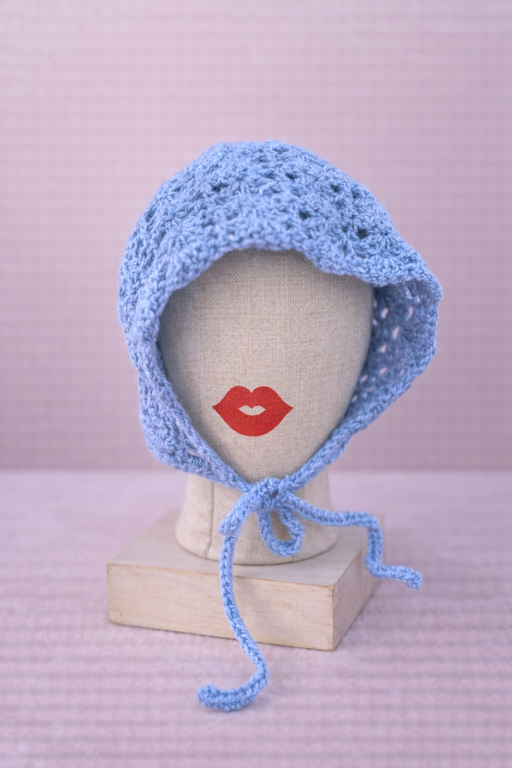 Pua Hat • Gris y punto.